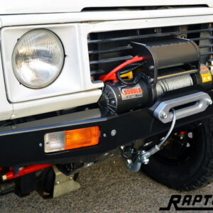 FRONT SQUARED WINCH BUMPER ALLOY / STEEL