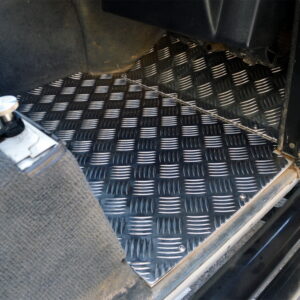 DEFENDER FRONT ALLOY FLOOR MATS