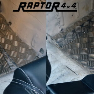 SAMURAI FRONT ALLOY FLOOR MATS