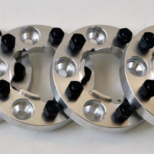 ALLOY WHEEL SPACERS KIT 30MM LAND ROVER WITH CENTRE HUB